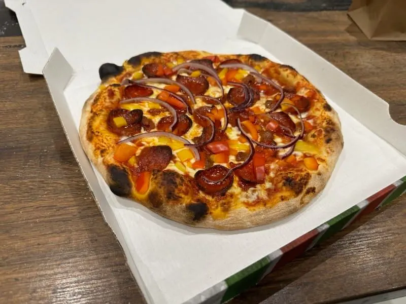 Pizza Cubaine fait maison - Pizzeria Yol'O Pizza Ardennes